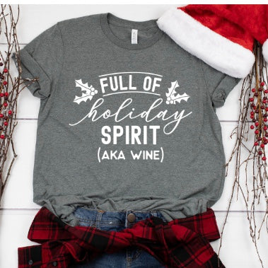 Full of Holiday Spirit AKA Wine