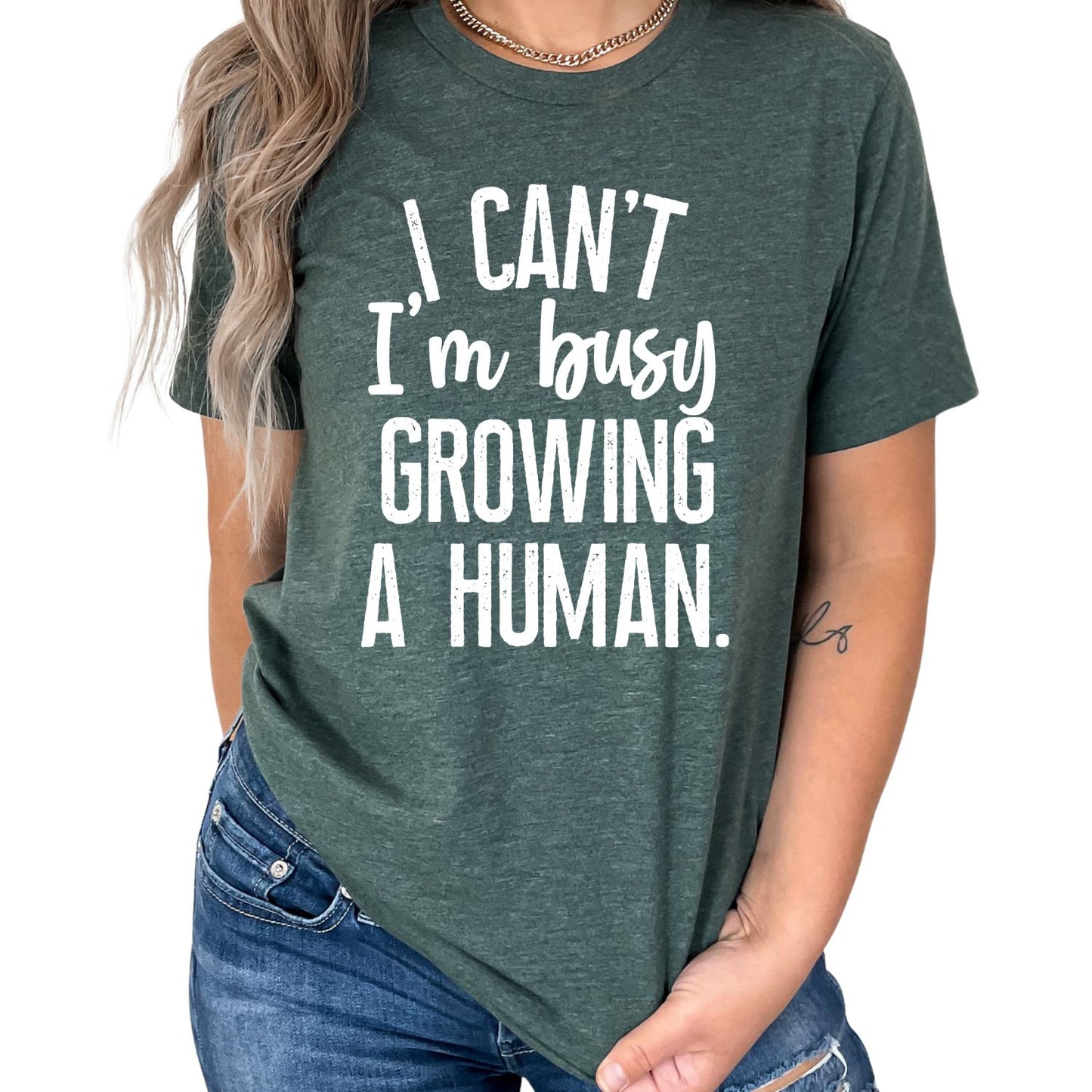 I Can't I'm Busy Growing a Human