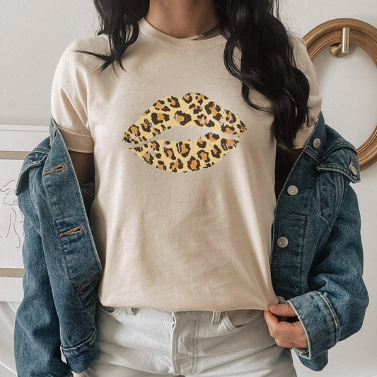 Lips Leopard / Cheetah Print