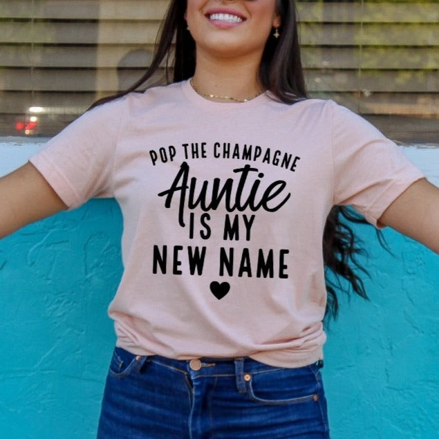 Pop the Champagne Auntie is My New Name