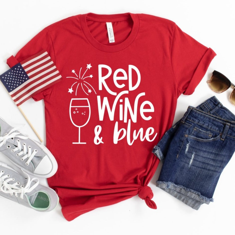 Red Wine and Blue