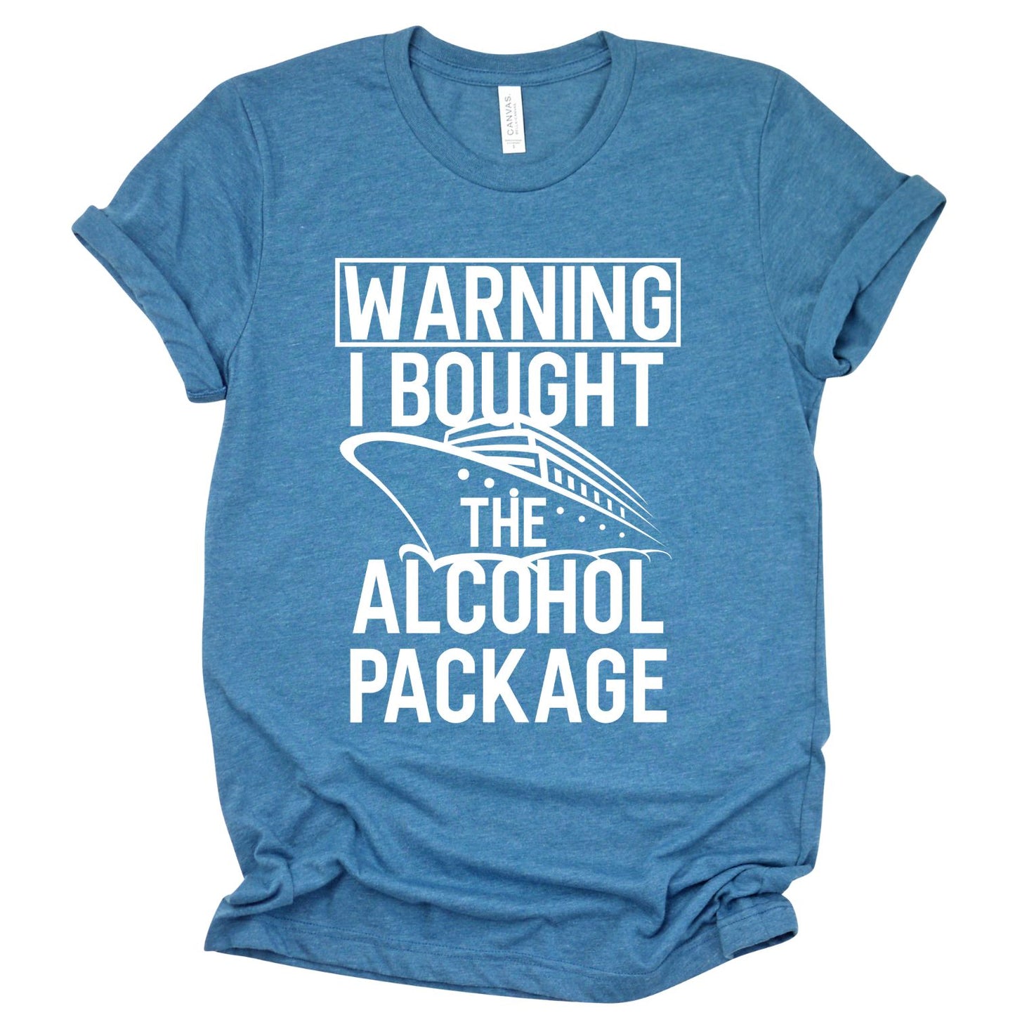 WARNING I BOUGHT THE ALCOHOL PACKAGE