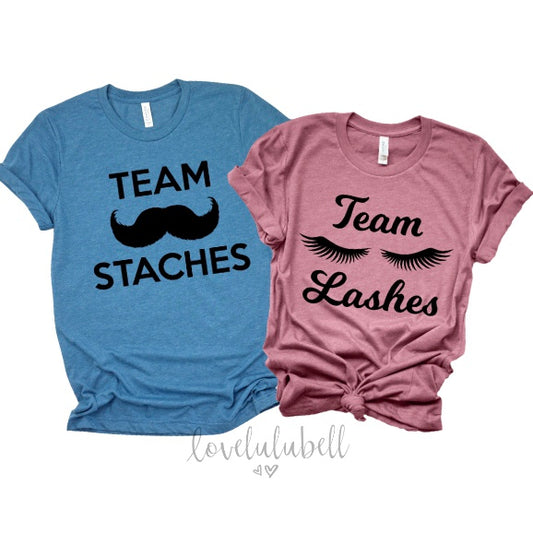 Team Lashes & Team Staches