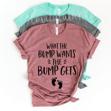 What the Bump Wants the Bump Gets